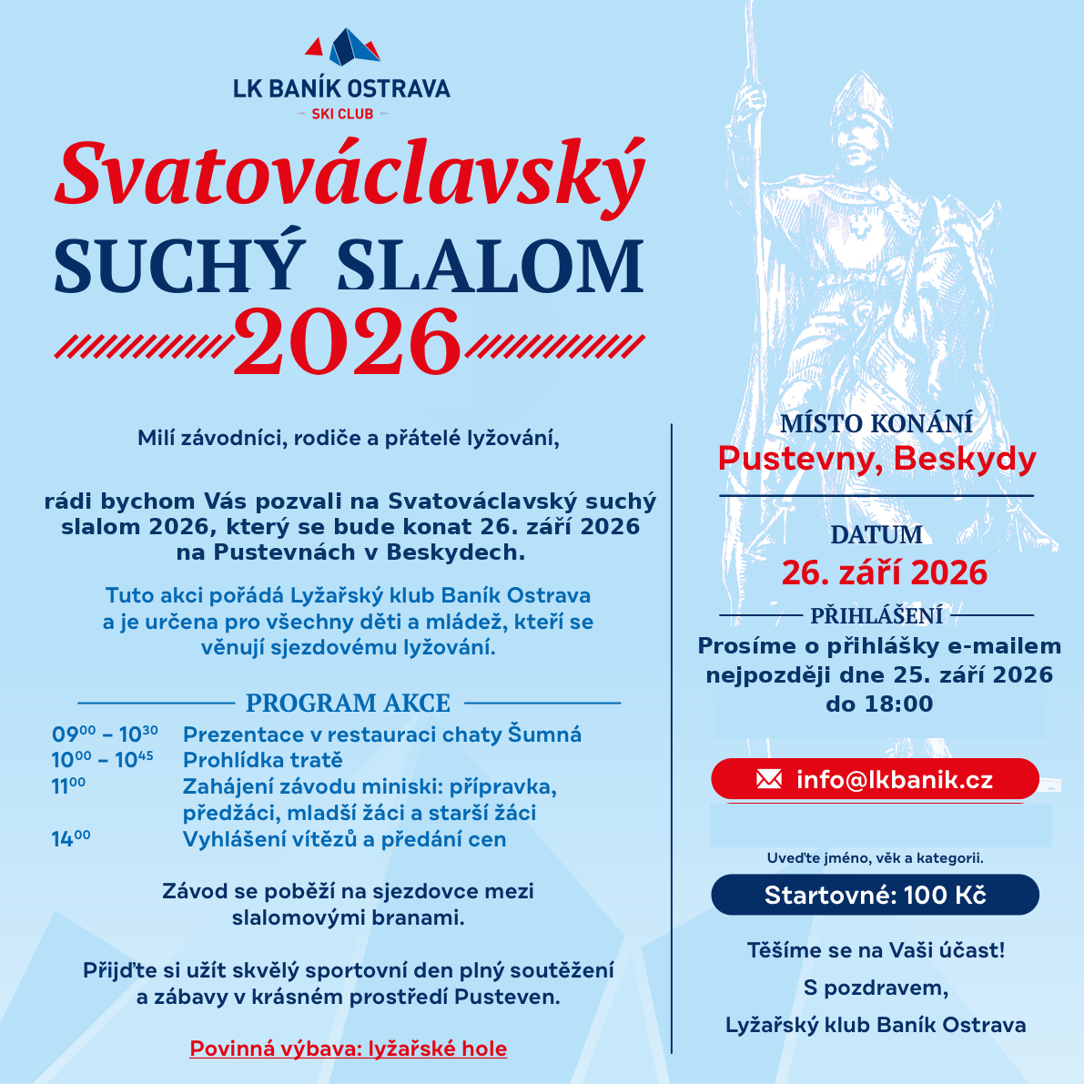 Svatováclavský suchý slalom